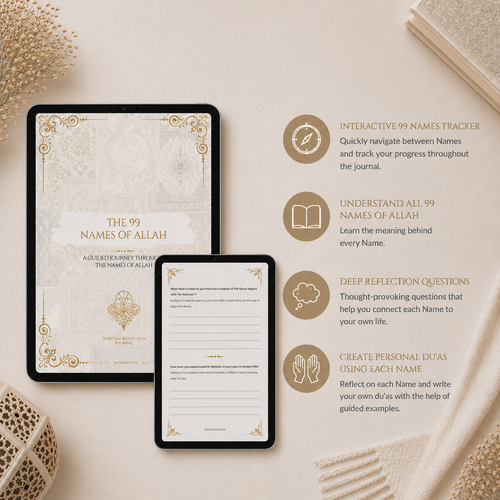 The 99 Names of Allah Reflection Journal