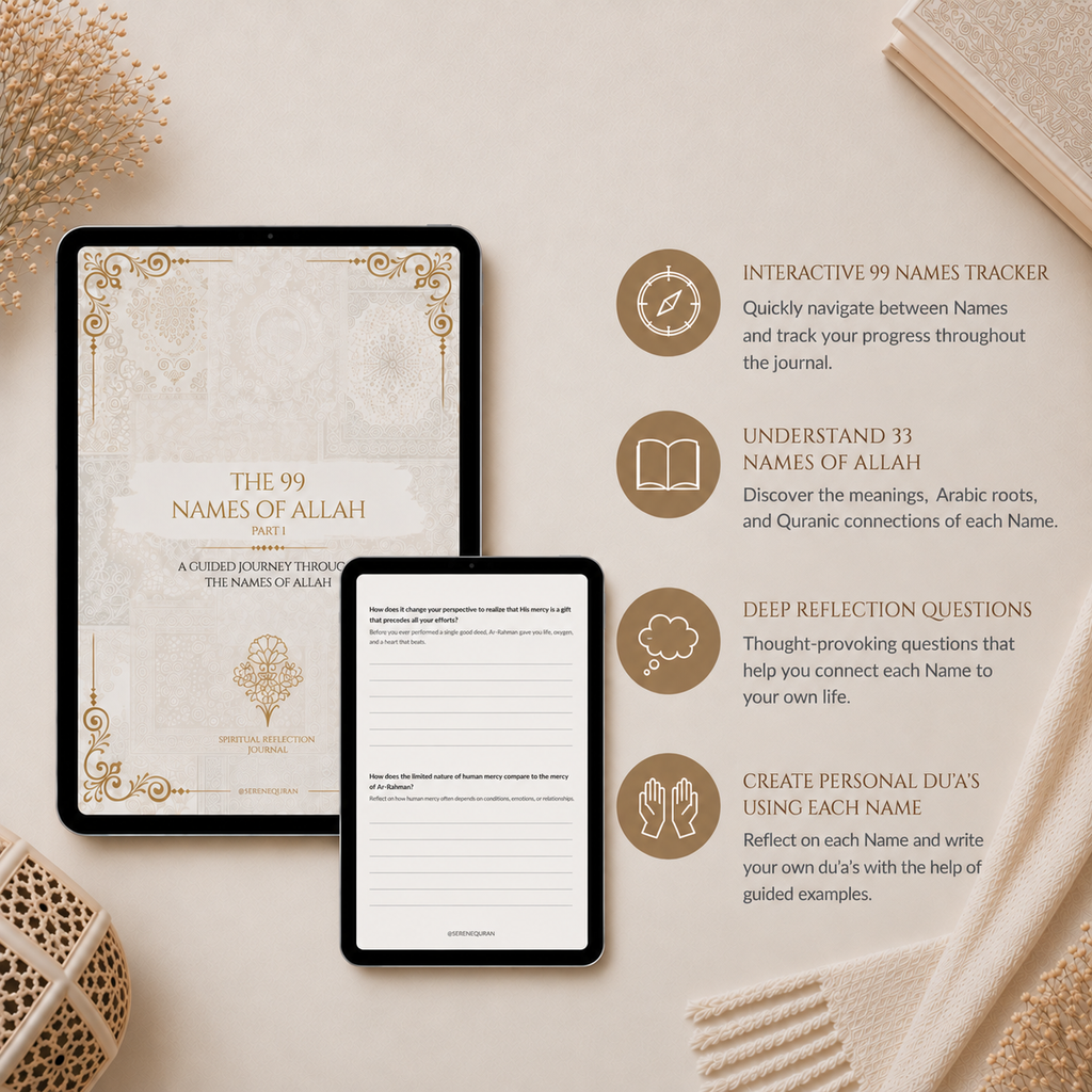 Part 1 | The 99 Names of Allah Reflection Journal